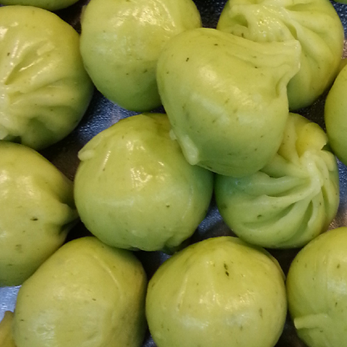 糯米波菜餃