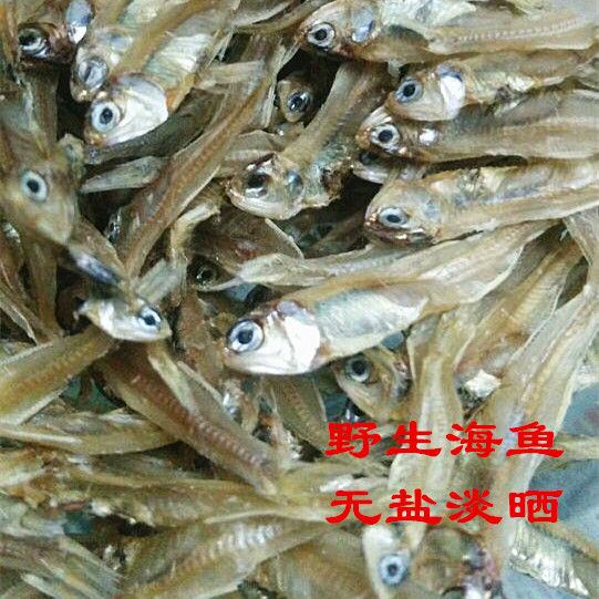 汕尾特產(chǎn)江魚干野生小海魚無鹽淡曬海鮮干貨500g包郵