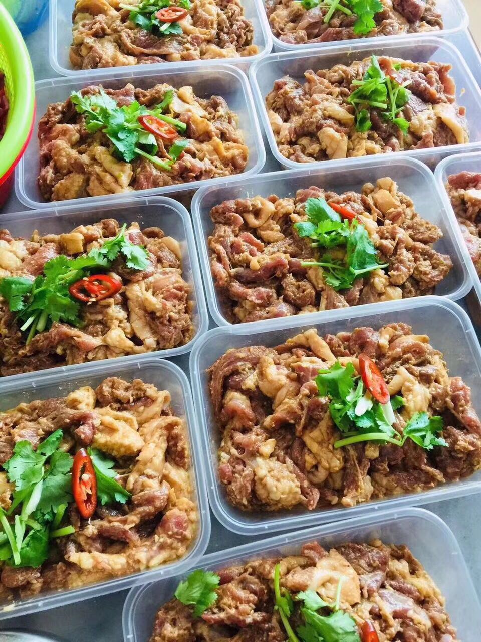 甲子潮汕美食 鴨肉火鍋 一盒500g