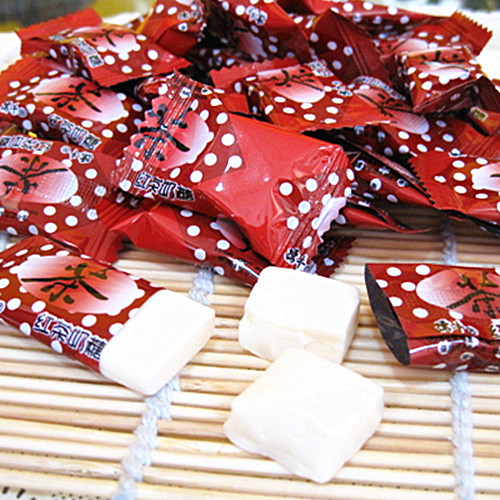 潮汕美食陸豐特產(chǎn)世興店#綠茶味綠茶糖#紅茶味紅茶糖