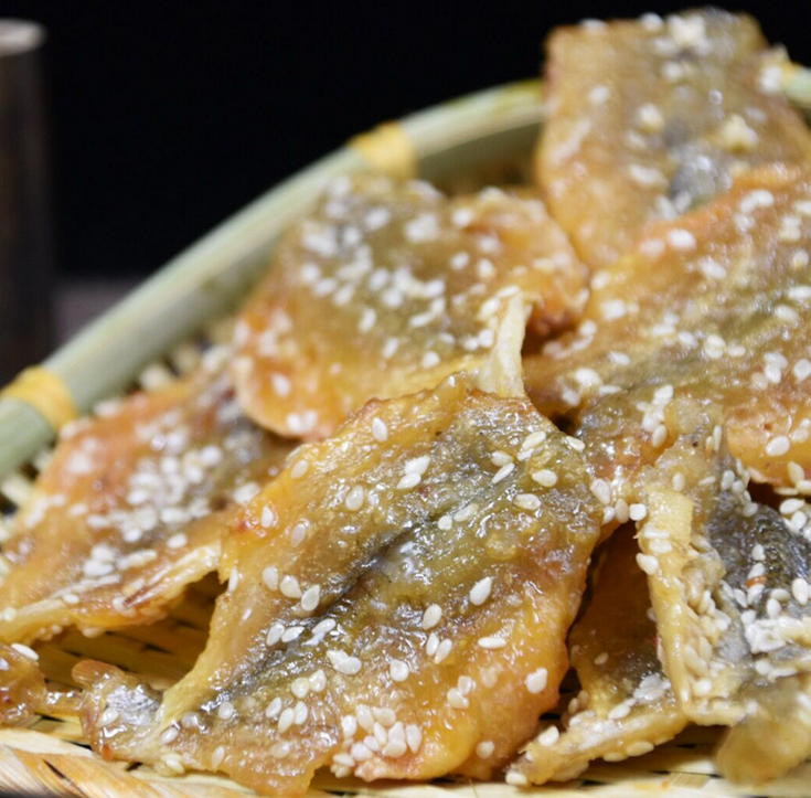 廣東汕尾陸豐特產(chǎn)250g蜜汁香辣沙丁魚(yú) 小黃魚(yú) 特色小吃零食