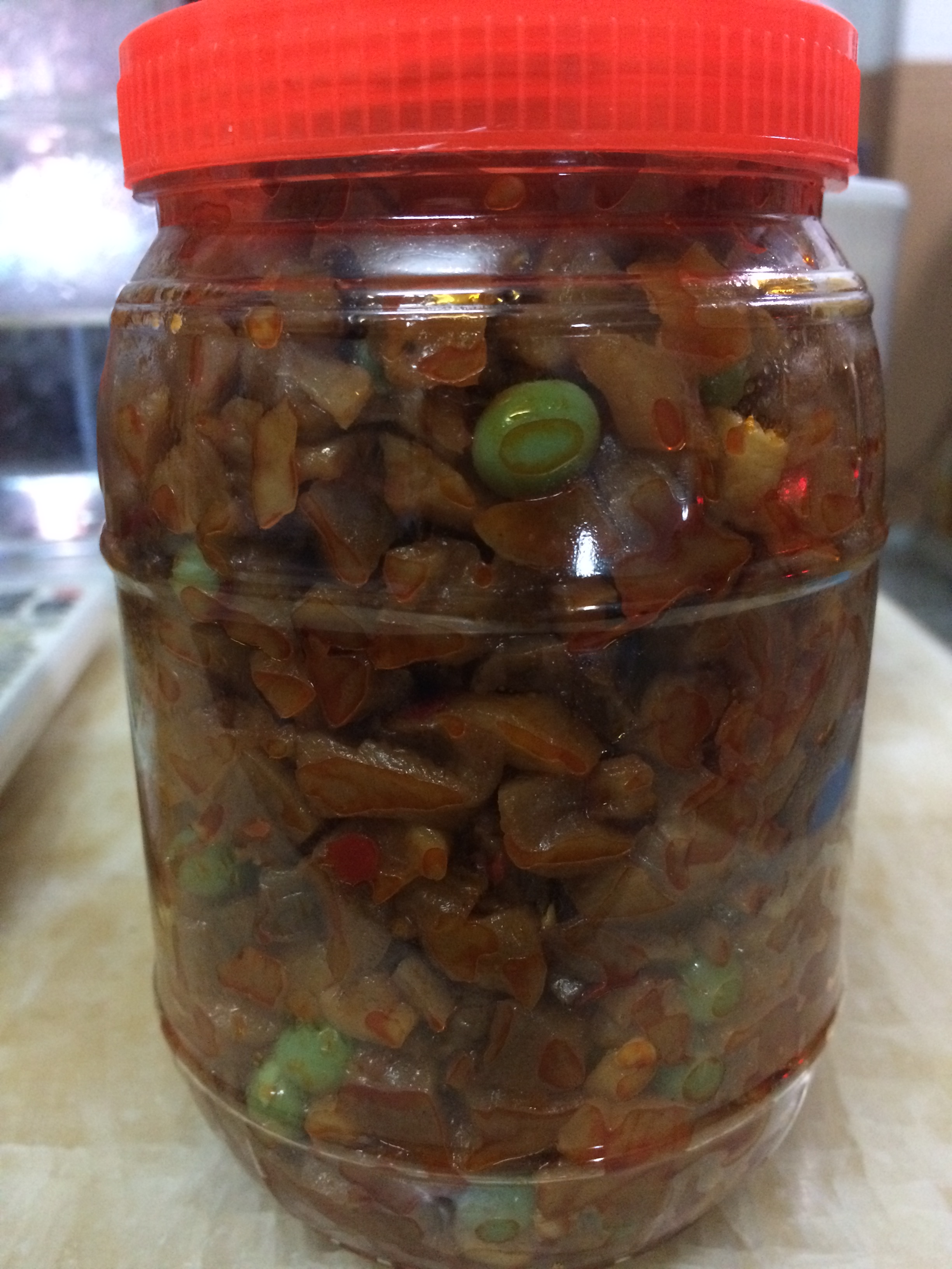 汕尾特色產(chǎn)品炒油蘿卜干菜脯粒加綠豆1000克