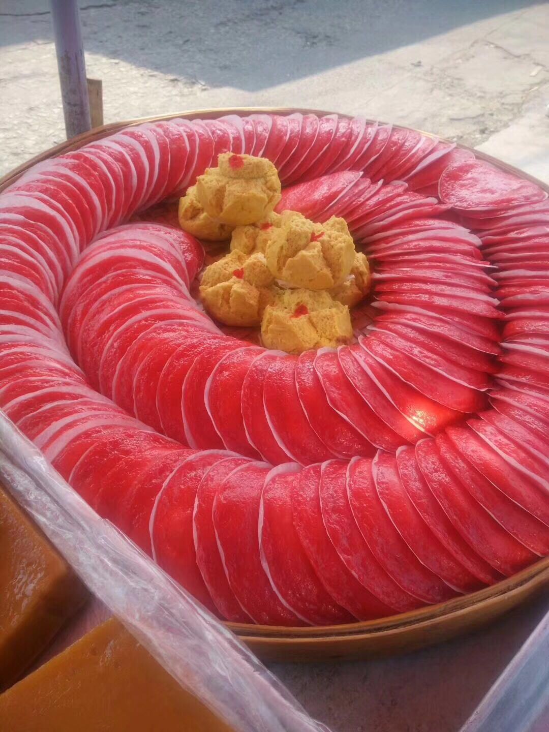 甲子潮汕特產(chǎn)小吃。紅果包綠豆 一份10個