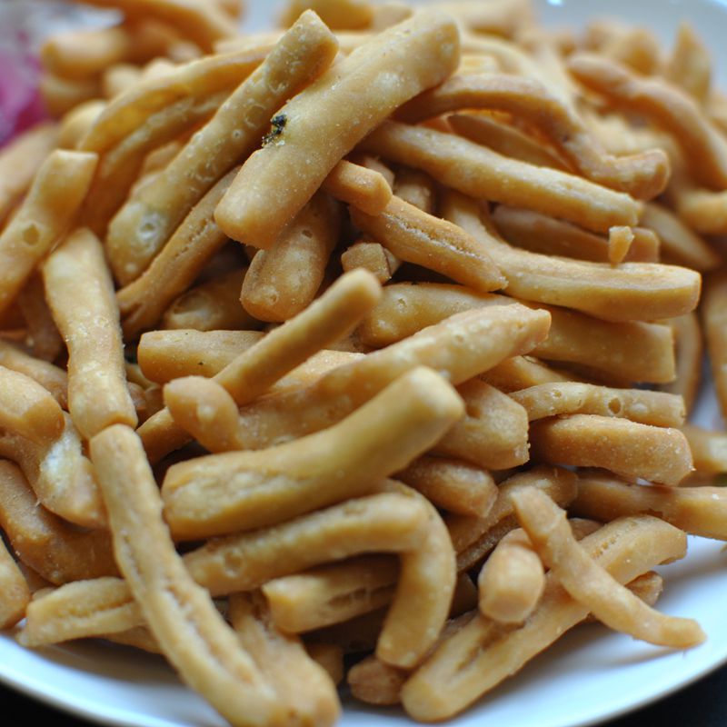 陸河特產(chǎn)咸味油支 蘭花指 油碌 油枝 咸香脆 零食潮汕小吃5包包郵