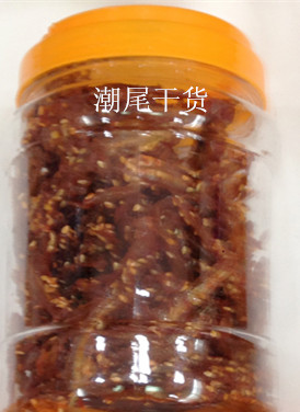 汕尾陸豐特產香辣銀魚仔海味小銀魚干毛毛魚香辣零食燒烤干貨350g