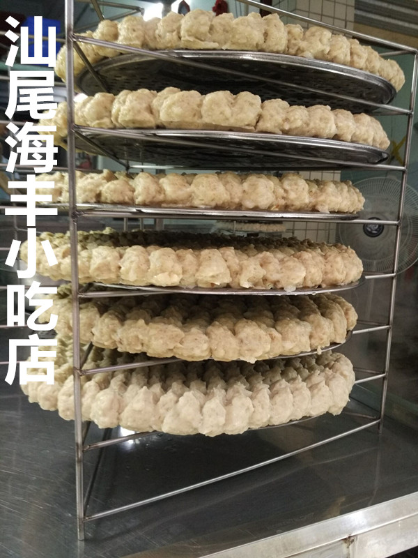 汕尾小吃 汕尾特產(chǎn) 海豐小吃 正宗純手工馬鮫肉丸 火鍋搭檔 500克