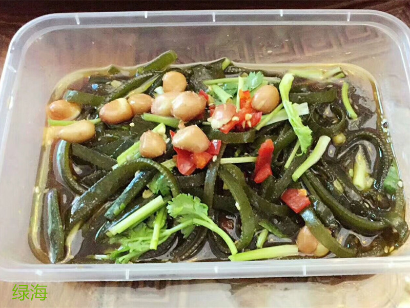 天然野生海帶結(jié)干貨 無沙免洗特級厚海帶片海藻海產(chǎn)干貨500克包郵