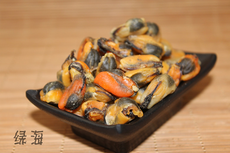 淡菜青口汕尾海產(chǎn)海虹干 淡菜干 貽貝殼菜青口貝干貨海紅250g包郵