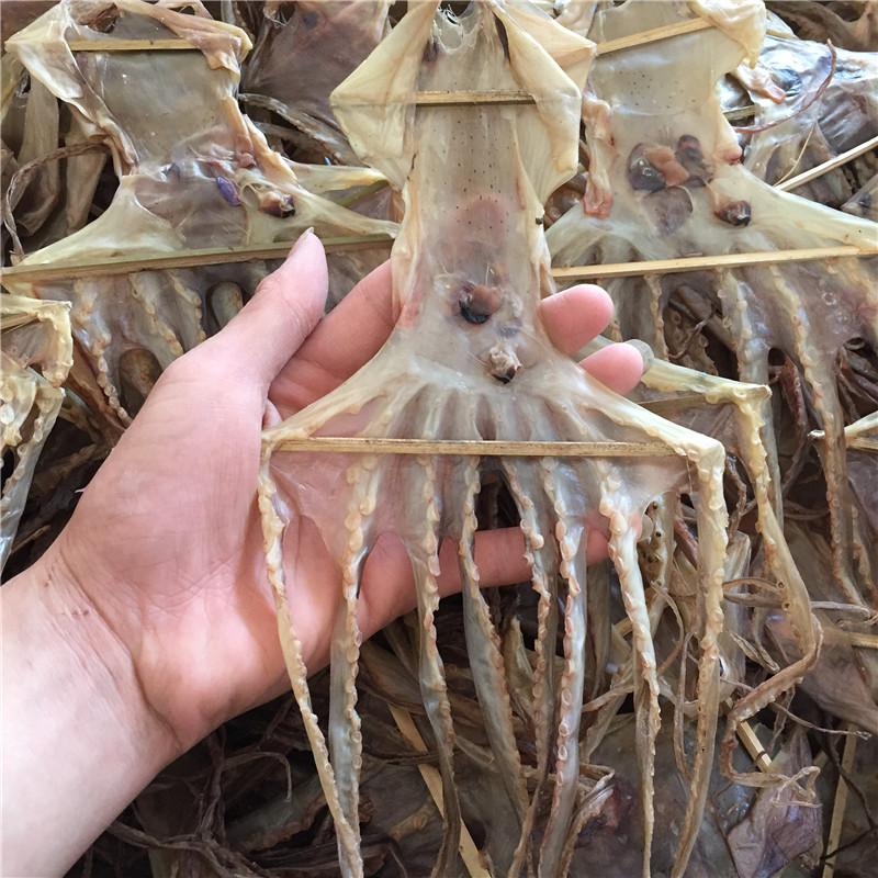 甲子港深海章魚干 八爪魚干 小章魚干干貨海產(chǎn)品章魚干貨包郵500g