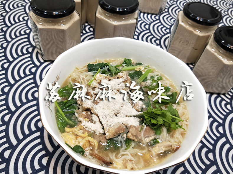 蘇麻麻 淡干蝦皮特級無鹽蝦皮粉嬰幼兒補鈣手工即食167g寶寶輔食