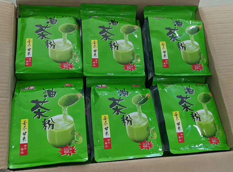 汕尾海豐陸河客家油茶粉 咸茶配料 油花粉 320克