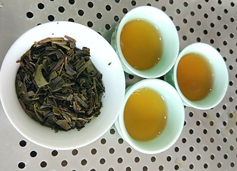 2017春茶 揭陽坪上炒茶 揭西大洋炒茶 中火炒綠茶 散茶500g包郵