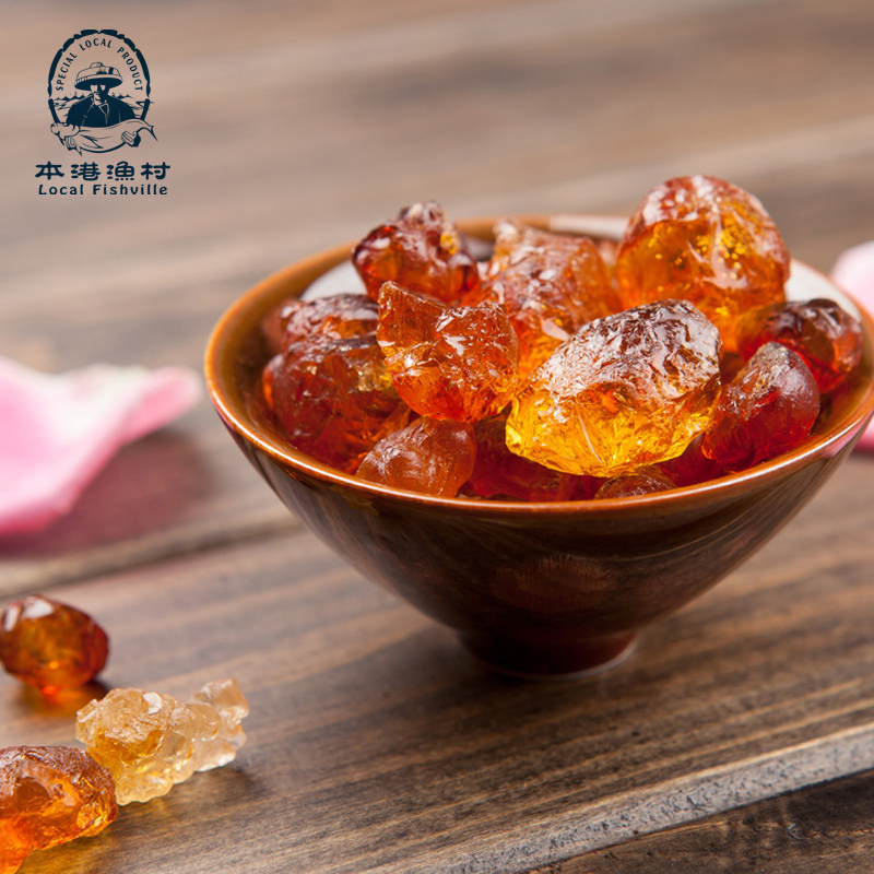 云南天然野生桃膠250克食用膠質(zhì)桃花淚干貨 雪蓮子皂角米雪燕組合