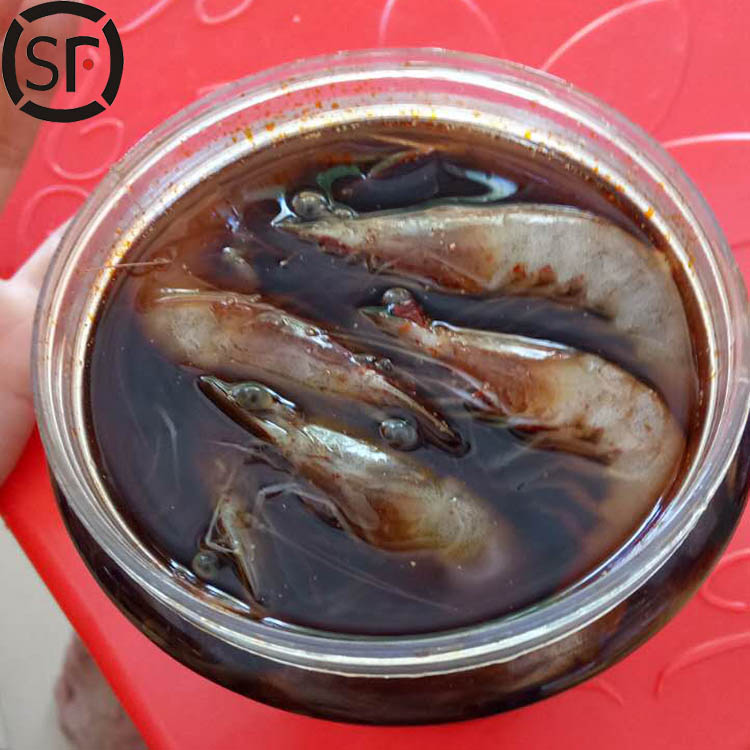 浩記海味汕尾特產(chǎn)新鮮海蝦自家腌制咸蝦咸海蝦海鮮汕尾腌咸蝦包郵