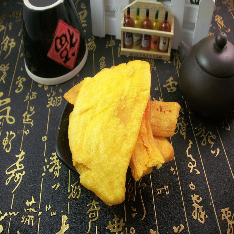 潮汕紅薯片番薯干地瓜片香脆休閑零食農(nóng)家純天然手工紅薯干茶點