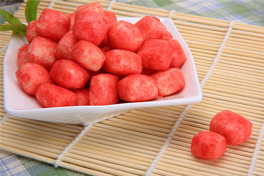 潮汕經(jīng)典零食 紅油酥 傻怕 紅豆干 枕頭仔潮汕小吃零食美食酥脆