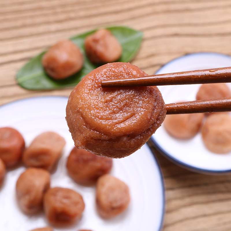 佳梅|潮汕酸梅腌制 咸水梅500g 咸水梅鹽水梅 酸咸梅 青竹梅腌制
