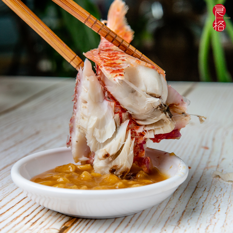精致潮菜潮汕魚飯 潮汕特產(chǎn)紅魚魚飯 潮州打冷達(dá)濠魚飯250克