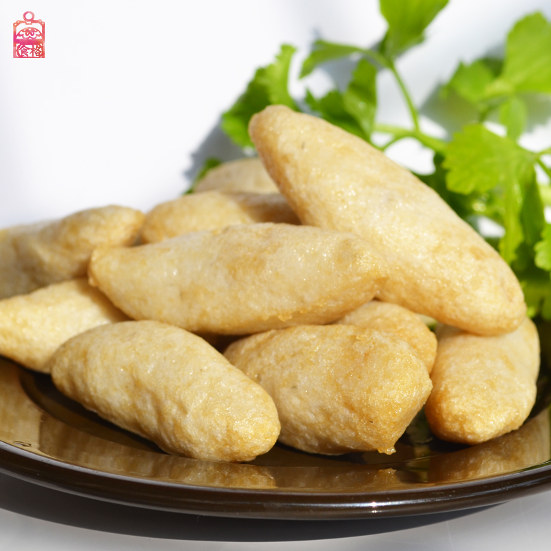 炸魚尖魚棗炸魚丸外脆里嫩 現(xiàn)做不含防腐劑 火鍋丸子半斤拼4包郵
