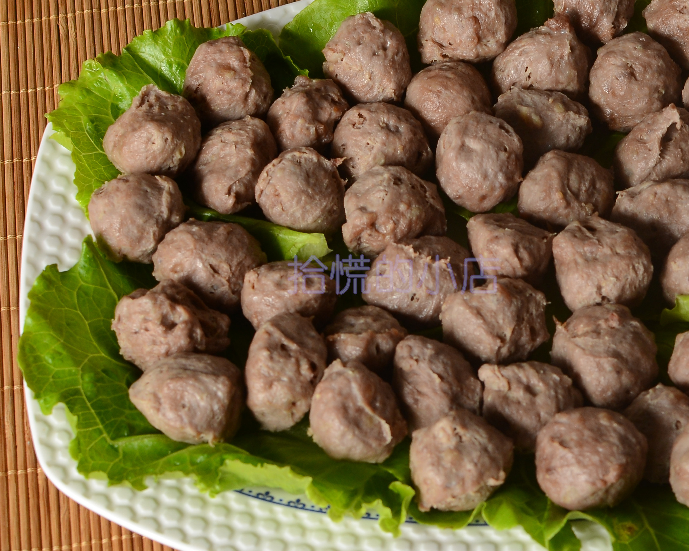 平價(jià)迷你牛筋丸 潮汕特產(chǎn)牛筋丸 汕頭手工牛肉丸 火鍋食材肉丸子
