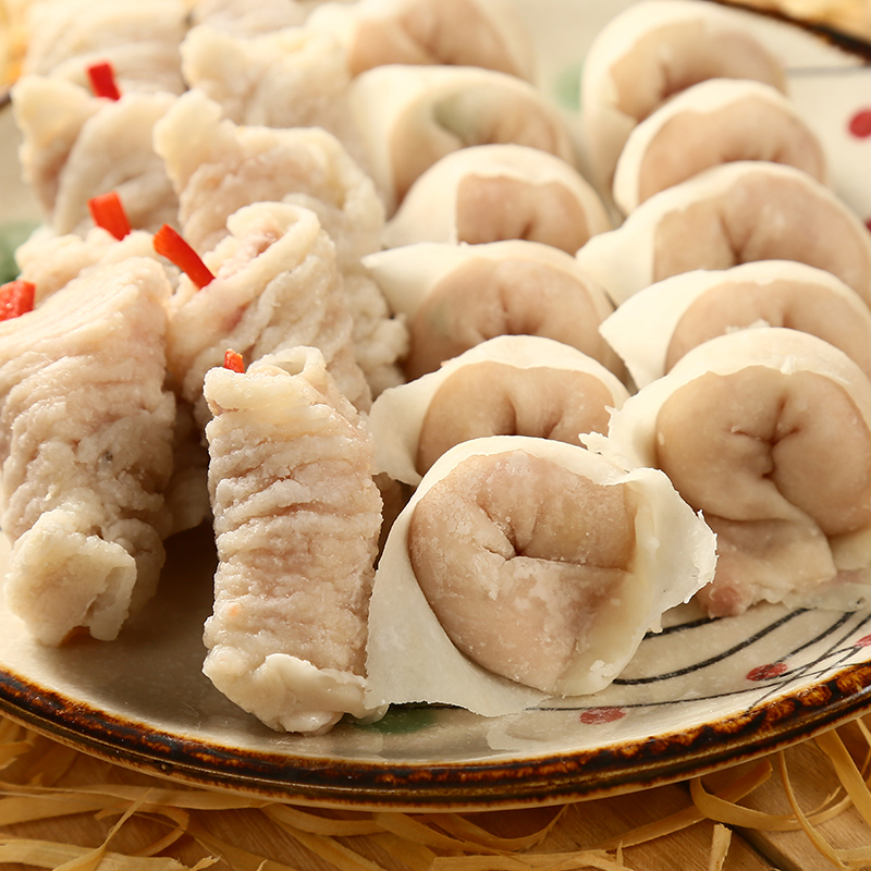 一斤組合裝 魚(yú)冊(cè) 魚(yú)餃 潮汕特產(chǎn)手工美食 達(dá)濠魚(yú)餃 手工魚(yú)皮餃子