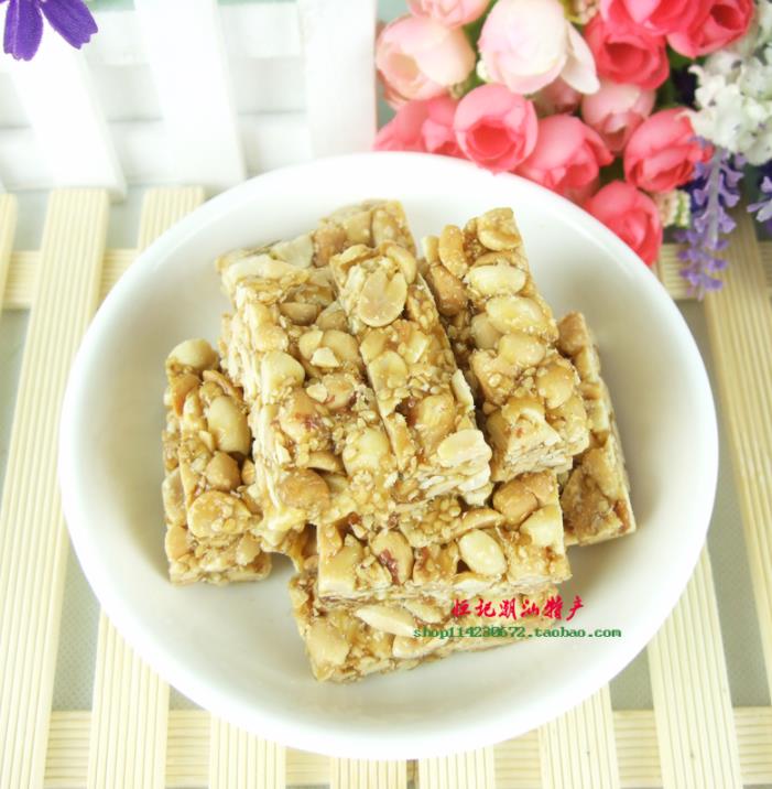 潮汕揭西特產(chǎn)花生糖 獨立小包裝花生酥 地豆條 香脆酥豆條 花生條