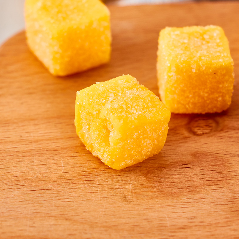 隨你想芒果糖 芒果味 水果汁軟糖 芒果糕 休閑零食糖果 500g/袋