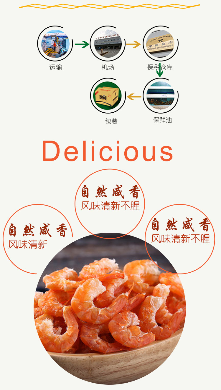 品之味自曬淡干無鹽大金鉤海米大蝦仁蝦米蝦干水產(chǎn)干貨南海特產(chǎn)