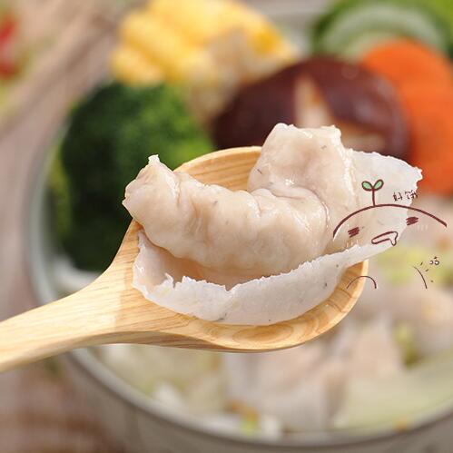 阿興【魚餃500g】廣東潮汕特產(chǎn)汕頭潮州正宗手工魚冊火鍋魚皮餃子