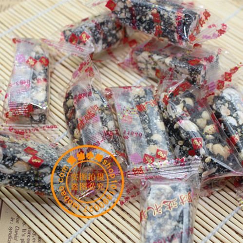 低糖酥脆黑芝麻條 潮汕特產(chǎn) 黑芝麻酥 單條獨(dú)立包裝休閑茶點(diǎn)