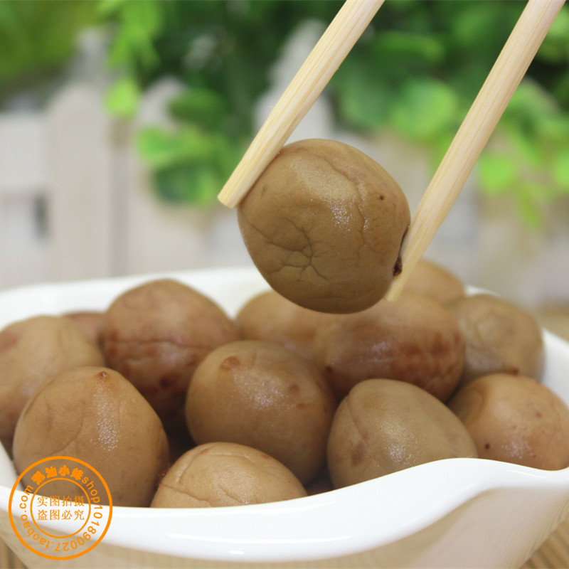 潮汕特產(chǎn) 農(nóng)家自制咸水梅 青梅腌制水咸梅 酸梅醬調(diào)料 手工鹽水梅