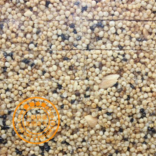 正宗潮汕特產(chǎn)小米呈 揭西河婆茶點(diǎn)特色花生黑芝麻米花脆 呆呈