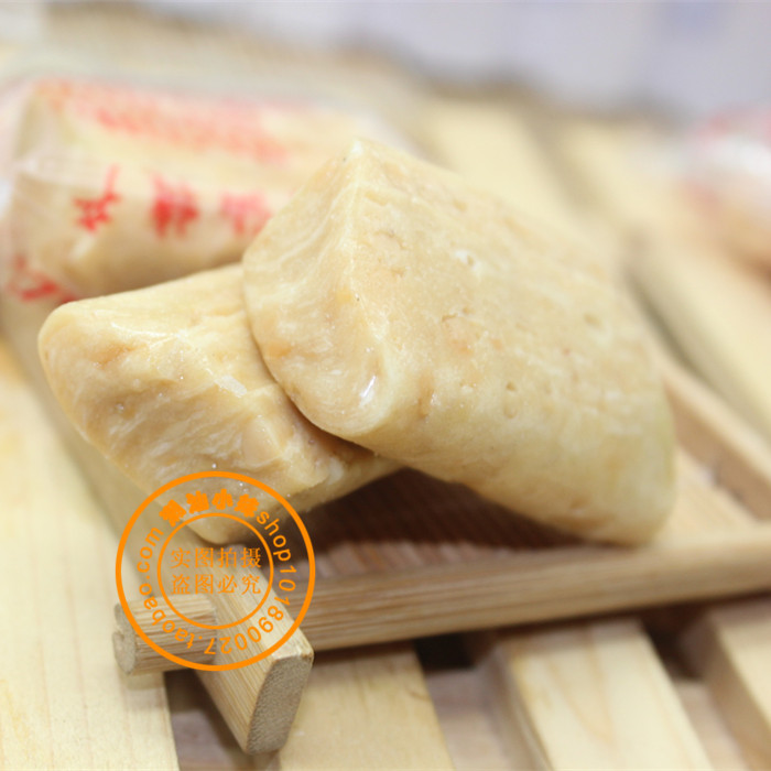 潮汕特產(chǎn) 手工制作甜味豆夫 單條獨(dú)立包裝休閑茶點(diǎn)軟豆貢 豆鳳糖