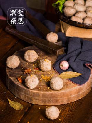潮汕牛肉丸牛筋丸正宗手打手工潮州汕頭特產(chǎn)火鍋丸子燒烤食材組合