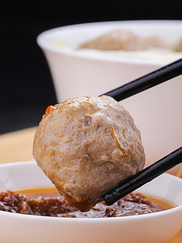 一品李潮汕手打牛肉丸潮汕正宗手工新鮮潮州汕頭特產(chǎn)丸子火鍋食材