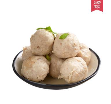 潮興記豬肚丸子 潮汕正宗手打胡椒豬肚丸500g肉圓子 火鍋丸子食材