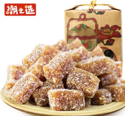 潮之選 姜糖300g紅糖姜汁軟糖 廣東潮汕特產(chǎn) 懷舊零食 手工姜糖