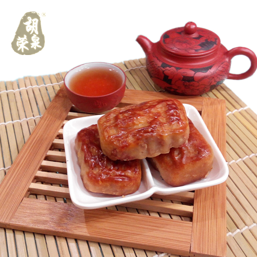 牌坊街老店胡榮泉腐乳餅1盒2斤25個潮汕特產(chǎn)小吃零食禮盒月餅包郵